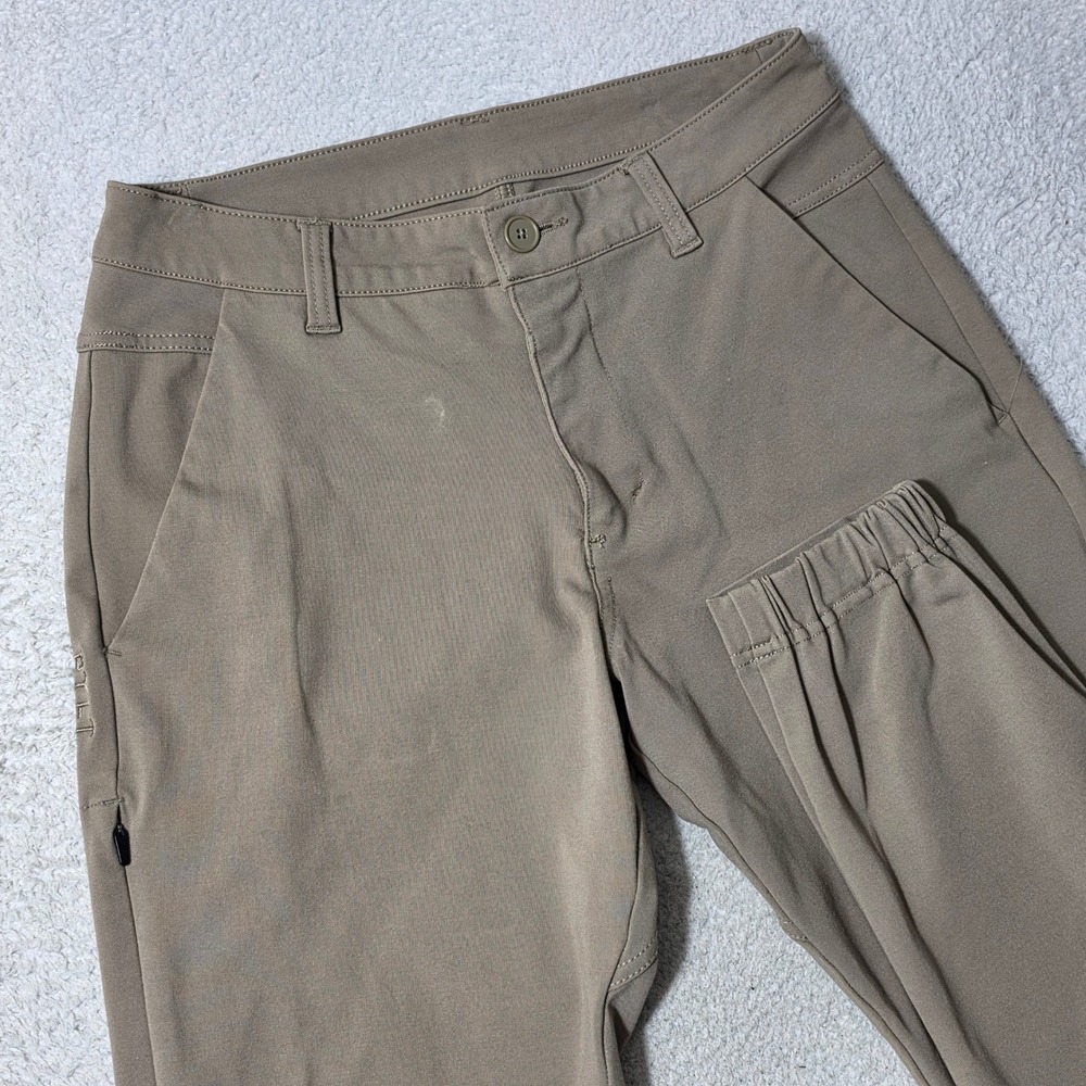 BYLT Everyday Jogger Pant Mens 31 31/27 Tan‎ Slim Fit Stretch